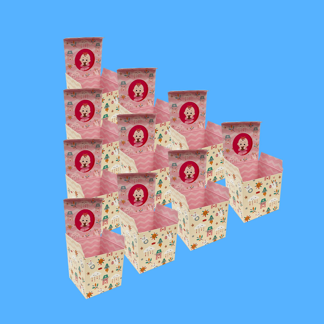Big Reveal (Pink) Box Party Favours