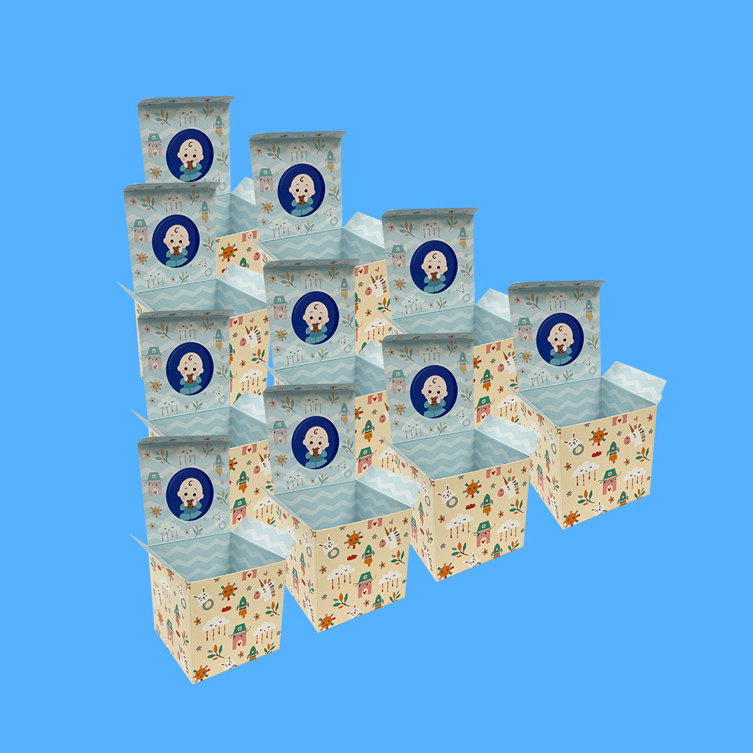 Big Reveal (Blue) Box Party Favours